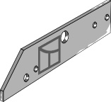 36.0010 Pflugteil Anlage - rechts (94604 - 41659460409) passend für Överum