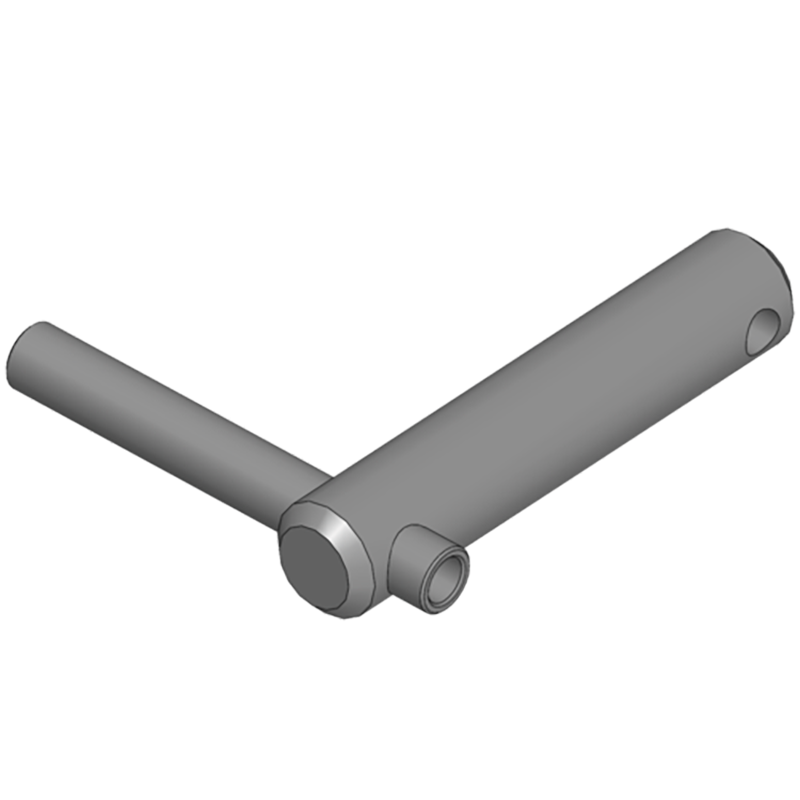 Ersatzteil Scharmüller Verriegelungsbolzen m. Griff Ø14x72 d5.5 vz. #10.441.211.0