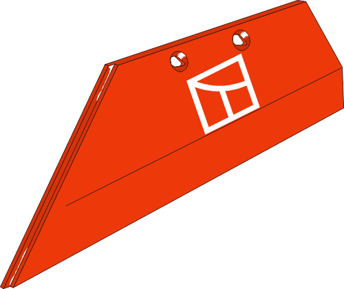 43.0005 Pflugteil Schar-Hinterteil - links (024107) 43.0005 Pflugteil Schar-Hinterteil - links (024107) passend für Niemeyer