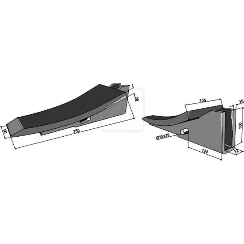 Landwirtschaft Bodenbearbeitung Grubber Schare & Leitbleche Schar Kotte|Mandam|Saphir Grubber Schare & Leitbleche Schar Kotte|Mandam|Saphir