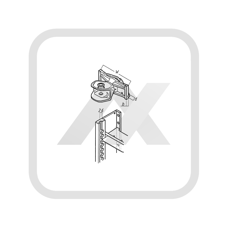 Scharmüller Zugmaul autom. 38er Bolzen, 295 mm, 32er Nut Landwirtschaft Scharmüller Zugmaul autom. 38er Bolzen, 295 mm, 32er Nut