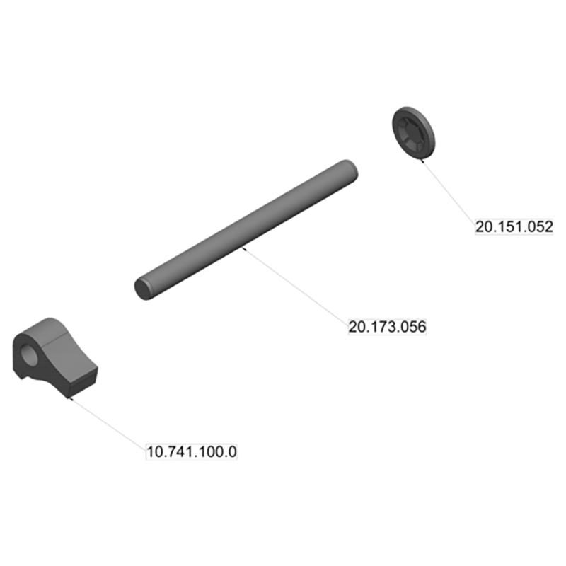 Scharmüller Klinke-Set A10/A11 8mm (ab 10/2009) #02.480.051 Ersatzteil Scharmüller Klinke-Set A10/A11 8mm (ab 10/2009) 02.480.051