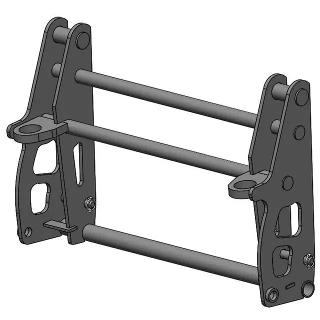 Schnellwechselrahmen JOHN DEERE MATBRO auf JCB QFIT Agri-Power Schnellwechselrahmen von JOHN DEERE MATBRO auf JCB QFIT 410902