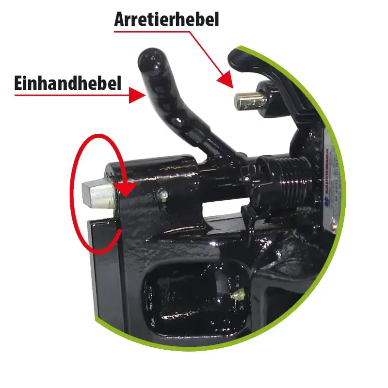 Automatische Anhängekupplung für Case-IH und Steyr Anhängekupplung Sauermann HS17101KU32 320 mm 32er Bolzen Case IH