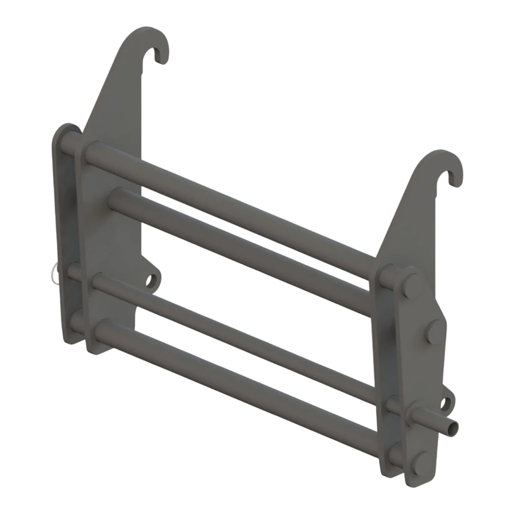 Adapterrahmen JCB Q-Fit auf Dieci Nr. 2 – Produktbild 1 Adapterrahmen JCB Q-Fit auf Dieci Nr. 2 – Adapteransicht 1