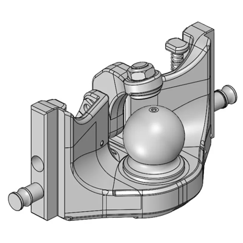 K 80 Kugel Scharmüller 05631151A11 Fendt Agco grau 