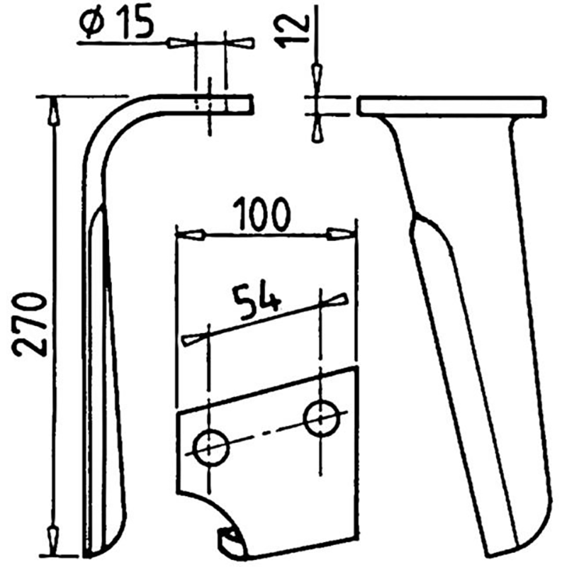 Kreiseleggenzinken Li. 100X12 Perugi