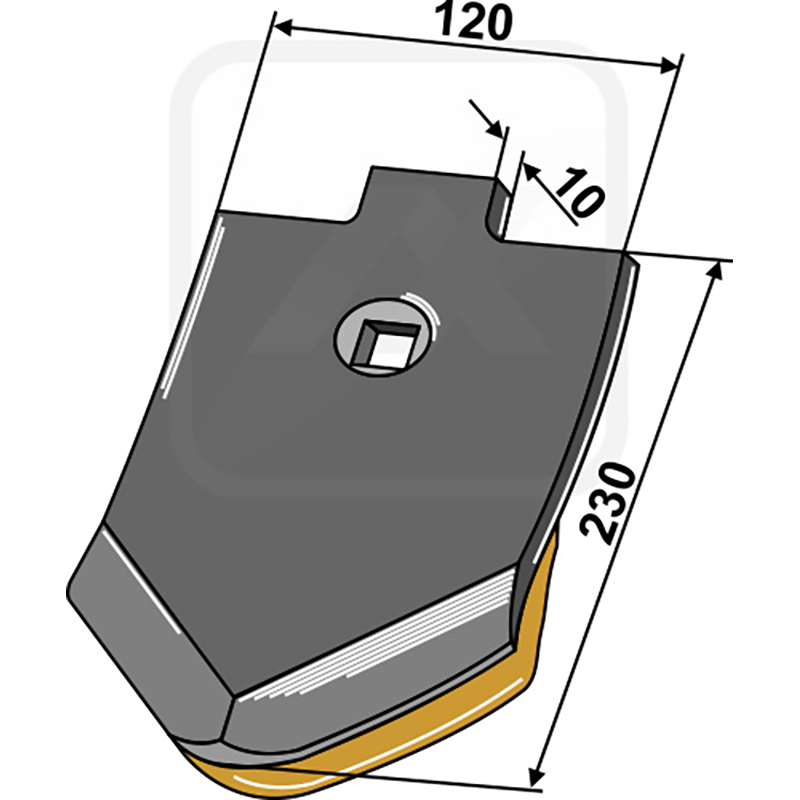 Landwirtschaft Bodenbearbeitung Grubber Schare & Leitbleche Scharspitze - Hartmetallbeschichtet - unterseitig Howard|Kongskilde|Lemken|Amazone / BBG Landwirtschaft Bodenbearbeitung Grubber Schare & Leitbleche Scharspitze - Hartmetallbeschichtet - unterseitig Howard|Kongskilde|Lemken|Amazone / BBG