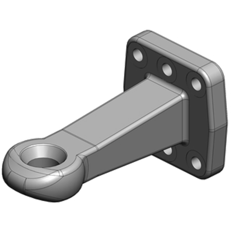 Anhängetechnik Scharmüller Zugöse Flansch #00.652.24.0-A90