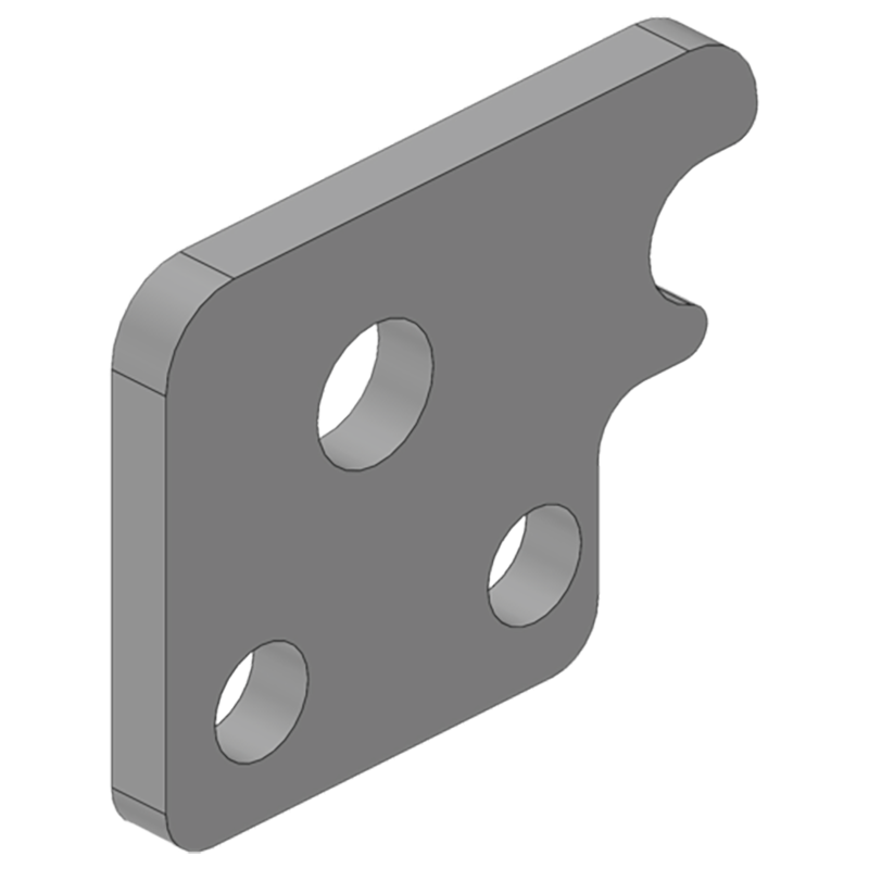 Scharmüller Adapterplatte ZWL #10.309.938.0 Ersatzteil Scharmüller Adapterplatte ZWL 10.309.938.0