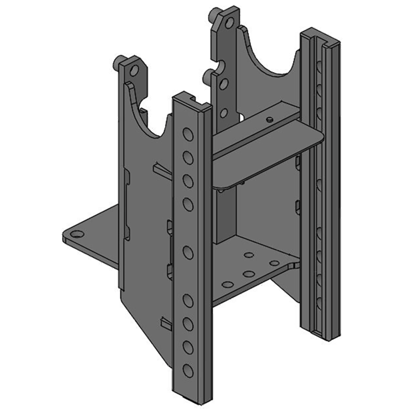 Lagerbock - Anhängebock Scharmüller 00.200.20.1-A02 für Belarus MTS Scharmüller Anhängebock Standard 00.200.20.1-A02