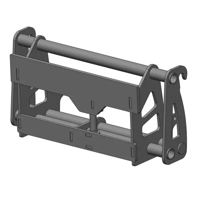 Schnellwechselrahmen Euroaufnahme auf WEIDEMAN 910 Agri-Power Schnellwechselrahmen von Euroaufnahme auf WEIDEMAN 910 449977