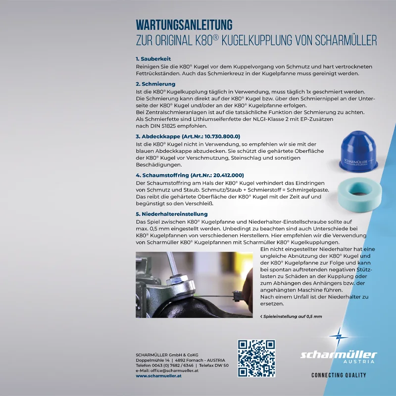 K80 Kalotte Kugelzugöse Annaburger Scharmüller Annaburger Kugelzugöse K80 Kalotte Scharmüller 00.655.90.0-A02 Annaburger