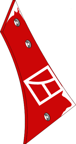 38.0030 Pflugteil Streichblech-Vorderteil - links (PK8.006.01) passend für Vogel und Noot