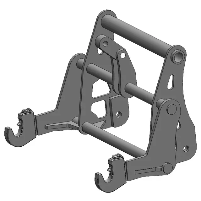 Schnellwechselrahmen BOBCAT MASSEY FERGUSON auf Dreipunkt KAT 3 Agri-Power Schnellwechselrahmen von BOBCAT MASSEY FERGUSON auf 3-Punkt KAT 3 414447