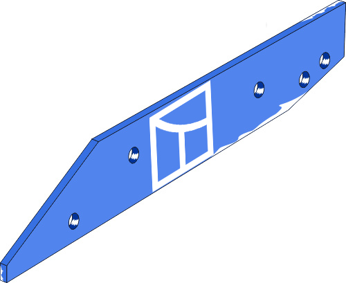 37.0063 Pflugteil Anlage WP292O - 14mm (2701.14.00) 37.0063 Pflugteil Anlage WP292O - 14mm (2701.14.00) passend für Rabe