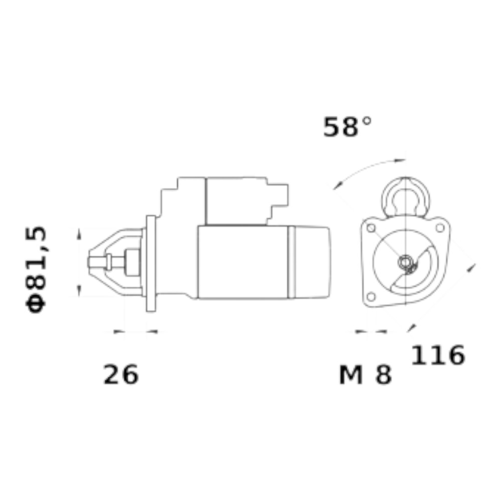 MAHLE Anlasser, Starter