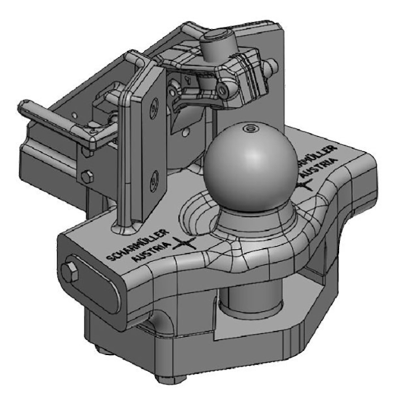 Scharmüller Schraubkugeladapter K80® #02.481.700-SET-A02 Anhängetechnik Scharmüller Schraubkugeladapter K80® #02.481.700-SET-A02