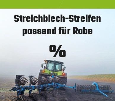 Streichblechstreifen passend für RABE-Pflug