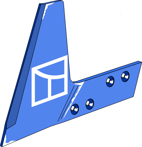 37.0059 Pflugteil Anlagensech NG71 - rechts (2722.05.01) passend für Rabe