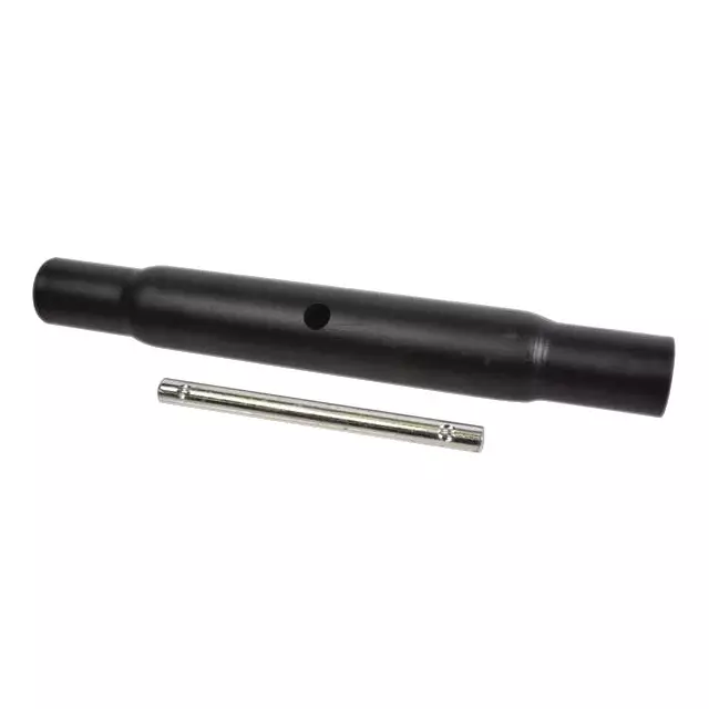 Gewindehülse für Oberlenker 30x3 | Länge (mm) 500 | schwarz Bild 1