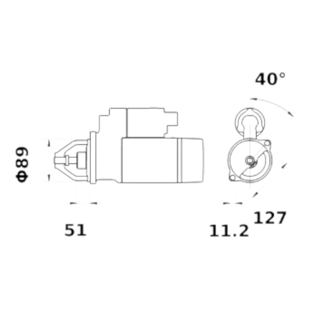 MAHLE Anlasser, Starter MAHLE Anlasser, Starter