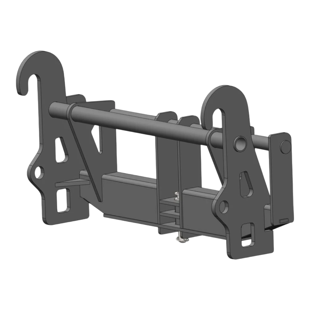 Adapterrahmen Dieci Nr. 2 auf Merlo ZM2 – Produktbild 1 Adapterrahmen Dieci Nr. 2 auf Merlo ZM2 – Adapteransicht 1