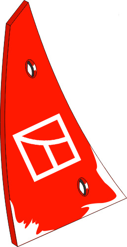 34.0145 Pflugteil Streichblech-Vorderteil - links (619061) Pflugteil Streichblech-Vorderteil - links (619061) 34.0145 von Industriehof