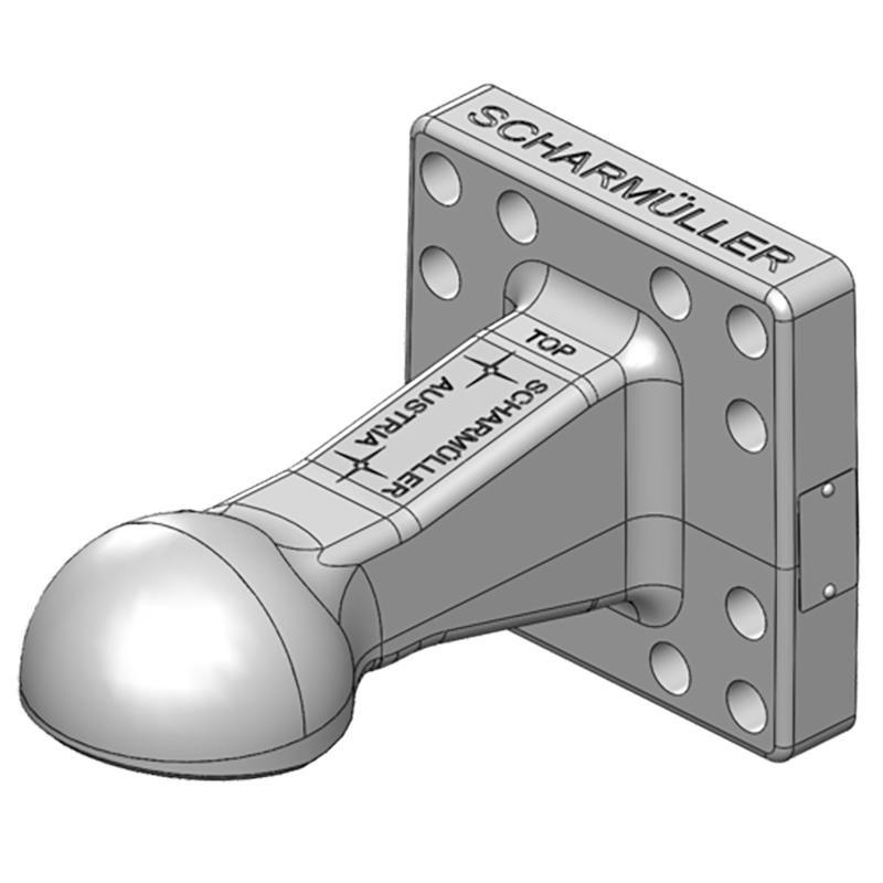 Scharmüller Zugöse Flansch #00.665.901.0-A02 Anhängetechnik Scharmüller Zugöse Flansch #00.665.901.0-A02