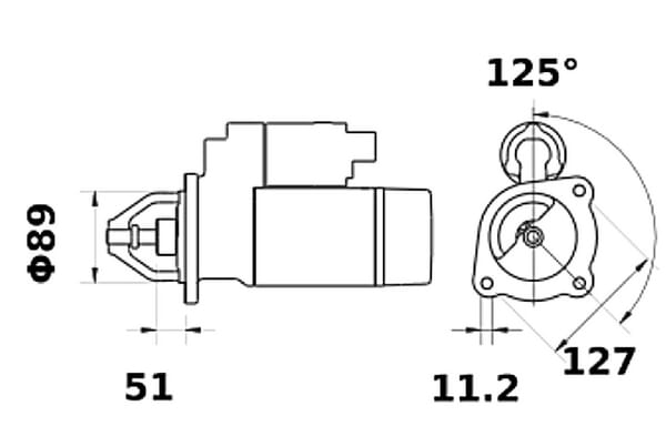 Mahle 12 V Anlasser 4,2 kW (IS1418) bild_2