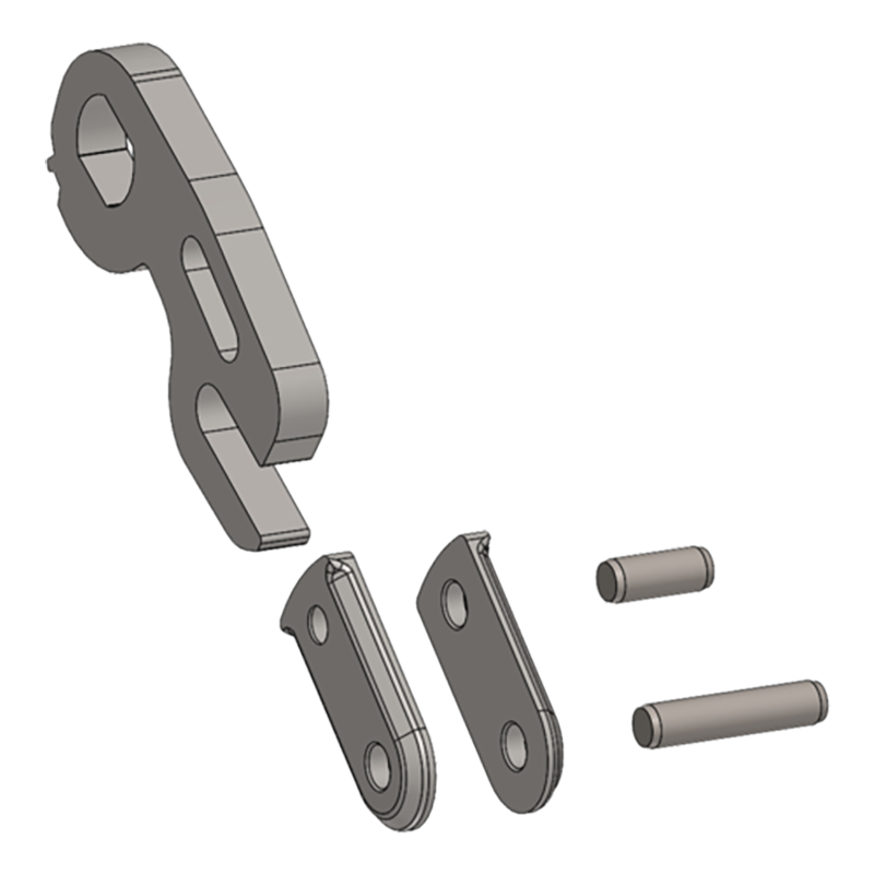 Scharmüller Mittelhebel CH-I SET #02.480.033 Ersatzteil Scharmüller Mittelhebel CH-I SET #02.480.033
