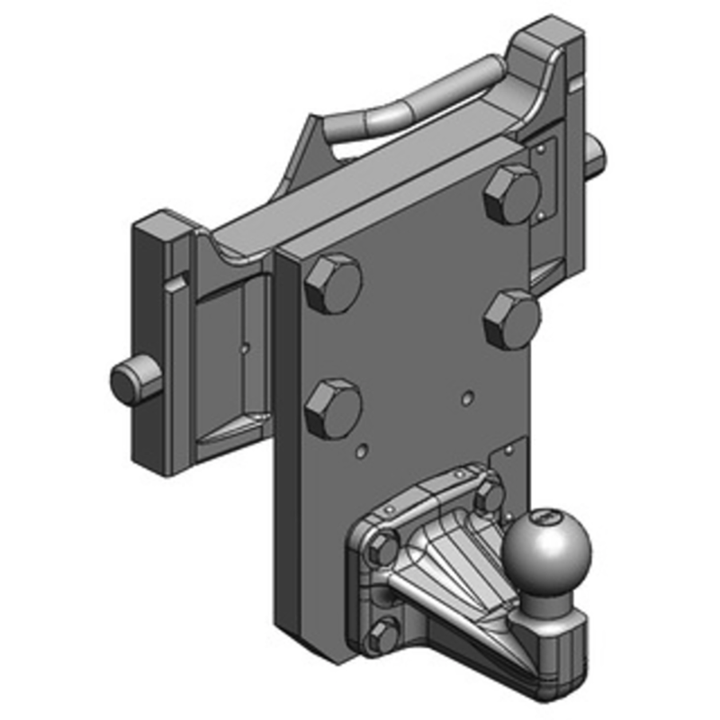Kugelkopf 50mm von Scharmüller für Schlepperanbau Kugelkopf 50mm von Scharmüller für Schlepperanbau
