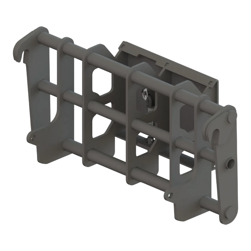 Adapterrahmen Euro auf Knikmops 120/130/140 – Adapteransicht 1