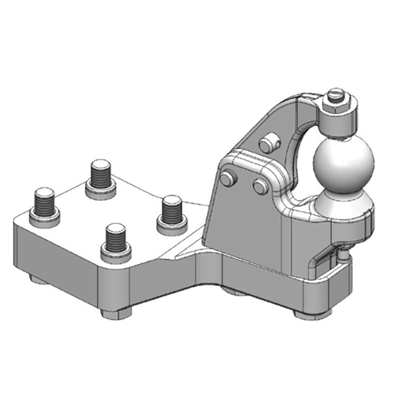 Anhängetechnik Scharmüller Zwangslenkungsteil Für K80®-Tragplatten #00.520.68.0-A02