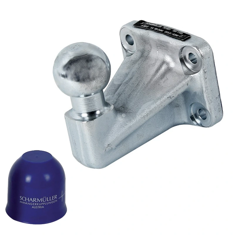 50er Kugelkopf mit Flansch PKW-Kupplungen Kugelkopf K50 Scharmüller 15.701.6010 für PKW-Kupplungen