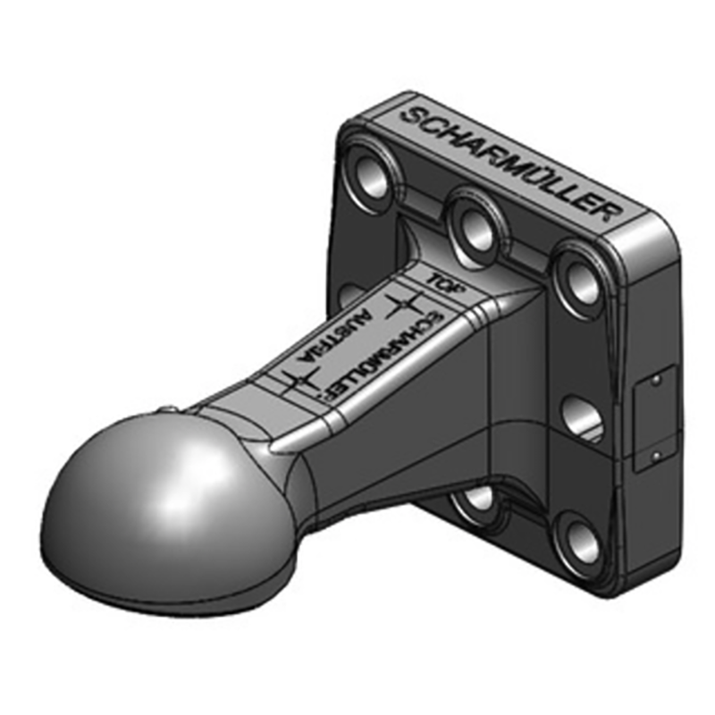 Anhängetechnik Scharmüller Zugöse Flansch #00.650.90.3-A02