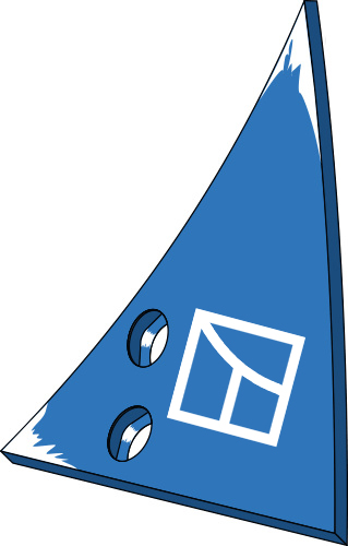 44.0024 Pflugteil Streichblech-Vorderteil NK30-40R - rechts 44.0024 Pflugteil Streichblech-Vorderteil NK30-40R - rechts passend für Frost