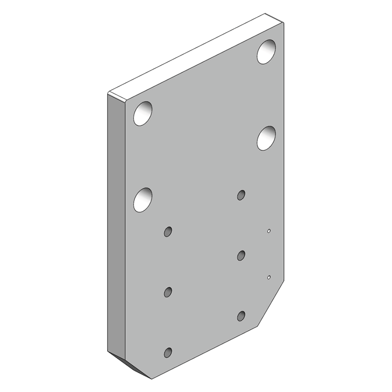 Traktorentechnik Anhängetechnik Scharmüller Anschraubplatte #10.324.324.0-A11 Traktorentechnik Anhängetechnik Scharmüller Anschraubplatte #10.324.324.0-A11