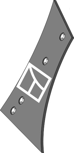 32.0143 Pflugteil Streichblech-Vorderteil BU10K R - rechts (3450534) passend für Lemken