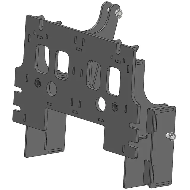 Agri-Power Schnellwechselrahmen von 3 Points CAT2 auf SETRA F1 451045