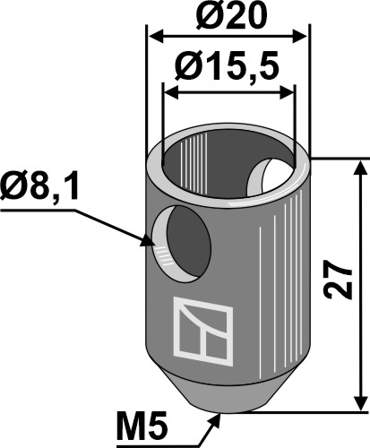 Anschlußglocke für Nimco