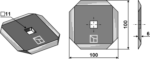 Futtermischwagenmesser