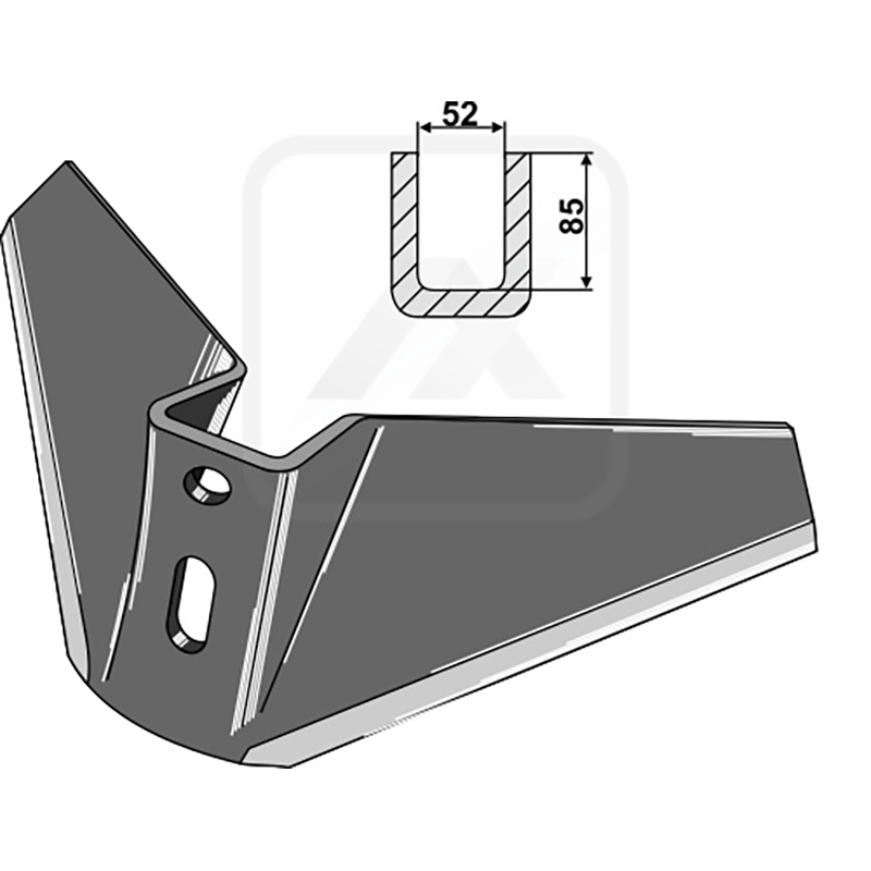 Landwirtschaft Bodenbearbeitung Grubber Schare & Leitbleche Flügelschar Quivogne