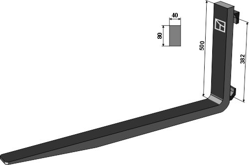 Gabelzinken 1100