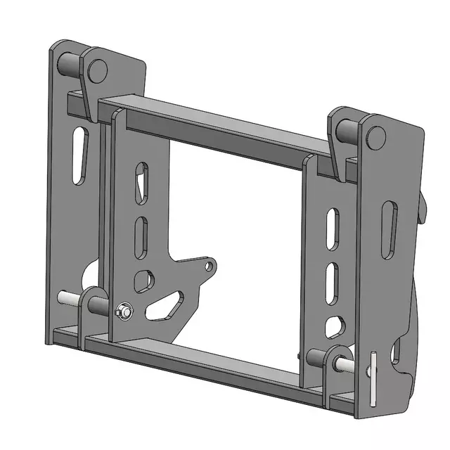 Schnellwechselrahmen Euroaufnahme auf JCB Q-FIT Agri-Power Schnellwechselrahmen von Euroaufnahme auf JCB Q-FIT 410251