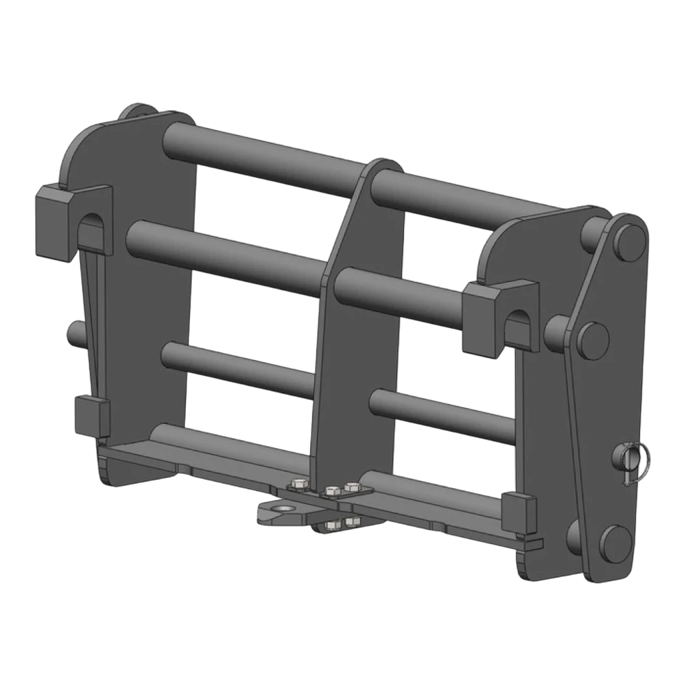 Adapterrahmen Merlo ZM2 auf Dieci Nr. 2 – Adapteransicht 1
