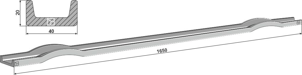 Industriehof Scherenbostel | Kratzbodenleiste (69-7-472)