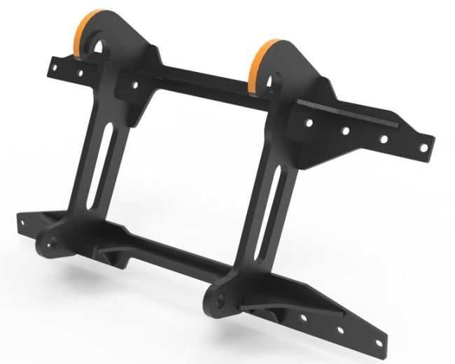 Quicke BoH Hakensatz M24 JCB TC Compact Q: Anschraubhaken für Anbaugeräte mit M24-Schnittstelle. Art.-Nr. 11255134Q.