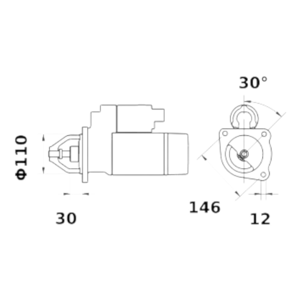 MAHLE Anlasser, Starter MAHLE Anlasser, Starter