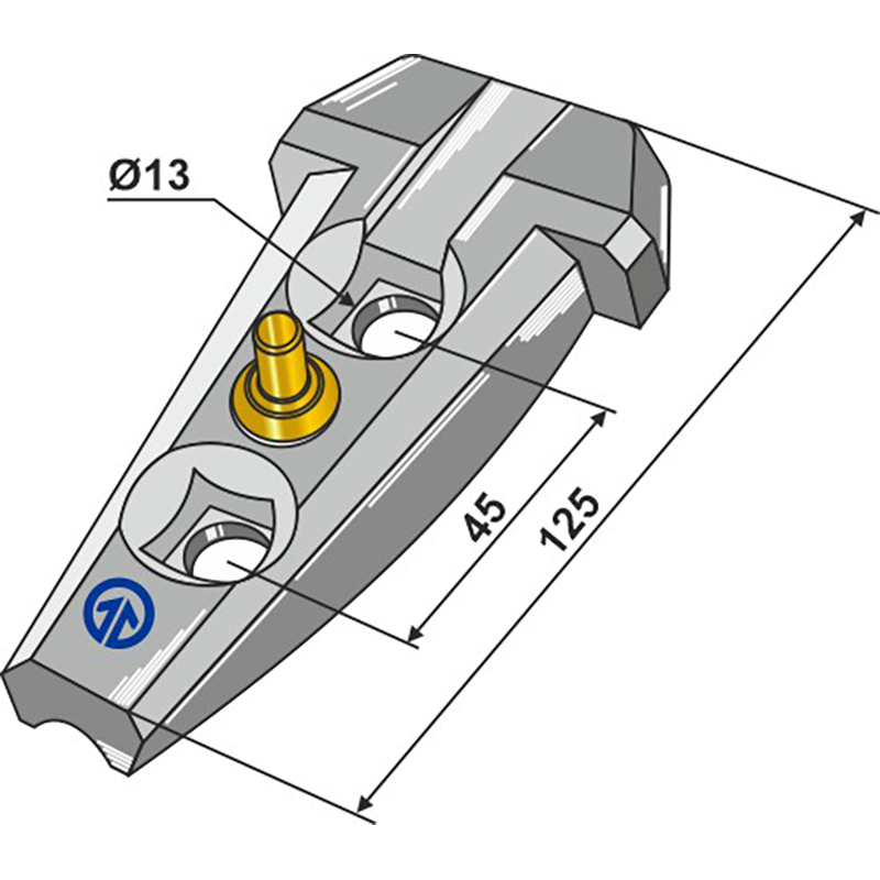 Landwirtschaft Bodenbearbeitung Grubber Schare & Leitbleche Halter komplett - Serie 200 Landwirtschaft Bodenbearbeitung Grubber Schare & Leitbleche Halter komplett - Serie 200